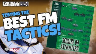 The Best FM24 Tactics  Schalke 04 Asymmetric Tactic  The Best Tactics of Football Manager 2024 [upl. by Harbard]