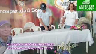 EL DEPATAMENTO DE PROSPERIDAD SOCIAL EN GIRARDOT CON SU DIRECTOR GUSTAVO BOLIVAR25  X 2024 [upl. by Andrew]