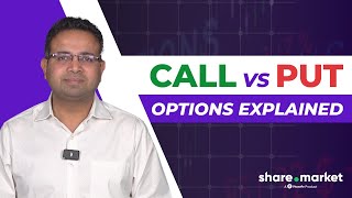 Call vs Put Options Explained optionstrading nifty banknifty [upl. by Rafa]