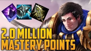 SILVER Garen 2000000 MASTERY POINTS Spectate 2nd Highest Mastery Points on Garen [upl. by Drol]