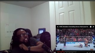 WWE Wrestlers Overselling Moves Hilariously for 6 Minutes Straight TRY NOT TO LAUGH REACTION [upl. by Everard]