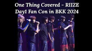 4k 20240727 One Thing One Direction  RIIZE Covered Fan Con Days1 in Bangkok [upl. by Joellen]