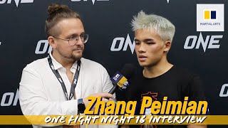 Zhang Peimian demands immediate rematch with Rui Botelho  ONE Fight Night 16 [upl. by Armin]