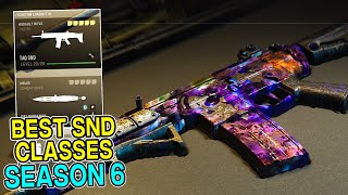 Modern Warfare 2 Best SnD Class Setups amp Settings SEASON 6 MWII Search and Destroy Class Guide [upl. by Meehyrb]