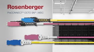 PreCONNECT® OCTO cabling system SN® and MDC [upl. by Beata]