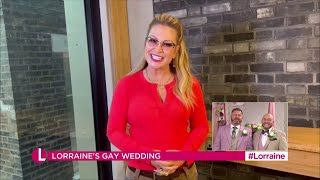 Anastacias message for married couple on ITV Lorraine [upl. by Nigle719]