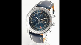 Breitling Navitimer 1 Chronograph GMT 46 FM12437 [upl. by Monica95]