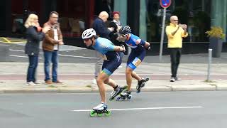 Berlin Marathon Inline Skating 24 September 2022 Ergebnisse [upl. by Yelssew]