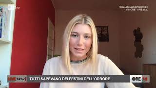 Caso Alberto Genovese parla lamica della vittima  Ore 14 del 23112020 [upl. by Poland]