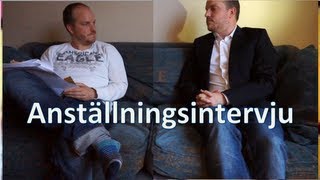 Anställningsintervju  tre tips [upl. by Rachaba]