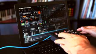 Midi Fighter 3D Controlling Traktor 25 Remix Decks [upl. by Isak]