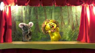 The Lion and the Mouse  Childrens Puppet Show [upl. by Sena]