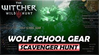 The Witcher 3 Wild Hunt Wolf School Gear Gameplay amp Walkthrough [upl. by Finnigan]