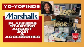 Planners  Starting in August 2021  Marshalls YoYo Finds [upl. by Darn]