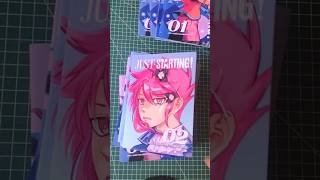 📚Unboxing fanzines quotJust starting de Cesar Bigstar mangachileno asmr comic fanzine [upl. by Verdha]