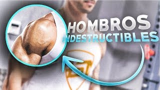 Hombros INDESTRUCTIBLES con ESTOS 2 EJERCICIOS [upl. by Corabella]