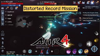 Distorted Record Mir4 Request Mission [upl. by Nonek]