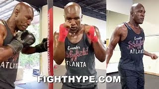 EVANDER HOLYFIELD FULL COMEBACK WORKOUT INSIDE LOOK AT quotHARD PARTquot TRAINING ROUTINE AT AGE 57 [upl. by Nosneb662]