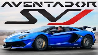 800000 INSANITY Lamborghini Aventador SVJ Roadster Review [upl. by Aneryc]