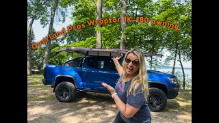 Overland Pros awning install to a prinsu roof rack [upl. by Goldy597]