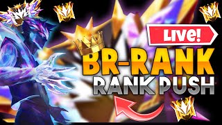 🔴Live BRRanked Rank Push🤩Dominating Top Grandmaster Players🤬Garena Free Fire [upl. by Navonoj]