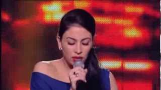 Άννα Μακρίδη  Duffy Stepping Stone  The Voice of Greece  The Blind Auditions S01E07 [upl. by Ahsinan]