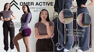 ONER ACTIVE COSY CAPSULE 🧸  straight leg trousers new mellow soft DETAILED try on haul  review [upl. by Jourdain524]