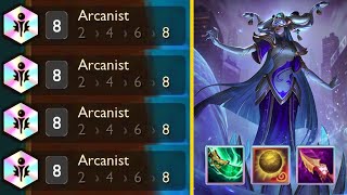 8 Arcanists  Lissandra amp ⭐⭐⭐ Amumu Carry  TFT Set 11  Teamfight Tactics [upl. by Rambort386]