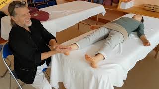 Die 5 vorbereitenden Griffe  Fußreflexzonen Massage mit Bhajan Noam [upl. by Swain]