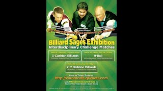 Billiard Sages 2012 Efren Reyes vs Torbjorn Blomdahl 3Cushion Match [upl. by Aivatnuahs]