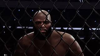 Jairzinho Rozenstruik Vs Derrick Lewis  UFC 4 [upl. by Elery]