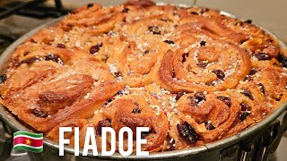 🇸🇷 Surinaamse fiadoe taart makenSurinameseSurinamese traditional cake [upl. by Ebag]