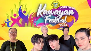 SB19 Reaction Abrenian Kawayan Festival 2024 [upl. by Licastro]