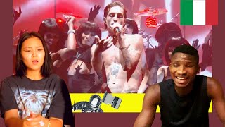 Måneskin Performs quotSupermodelquot  2022 VMAs  KYRGYZ GIRL REACTS TO MANESKIN LIVE amp SHE WASNT READY [upl. by Lathan]