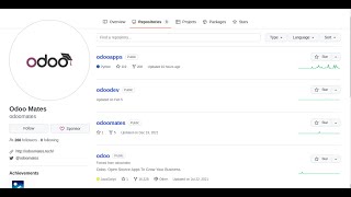 Sponsor Odoo Mates In Github  Github Sponsorship [upl. by Atirahs159]