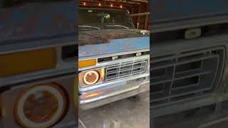 Sounds That Classics Make  1977 Ford F100 [upl. by Eihtak909]