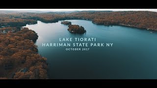 Lake Tiorati  Harriman State Park NY in 4K Drone Footage [upl. by Peacock]