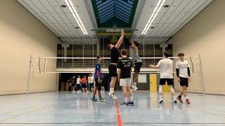 Rundlauf Powervolleyball und 7v7 l Bezirksligatraining 15022024 [upl. by Ttessil]