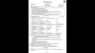 class 9 maths mid term sample paper  Sample question paper for class 9 cbse maths term 1 [upl. by Gnus]