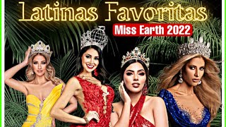 Miss Earth 2022 TOP LATINAS a coronar [upl. by Eelidnarb]