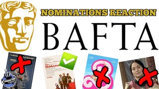 MY BAFTA FILM AWARDS 2024 NOMINATIONS REACTION  SHOCKS amp SNUBS [upl. by Ronica]