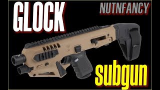 The Glock Subgun quotMicroRoniquot from CAA [upl. by Chicoine660]