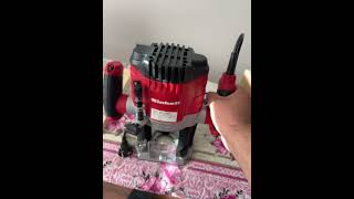 Einhell Tc Ro 1155 el frezesi inceleme [upl. by Adnuhsed]