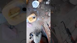 Easy way to make a gase welding with a plastic glen [upl. by Nahgam554]