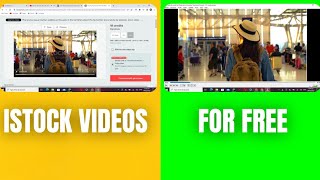 Legally Way  How To Download Istock Videos amp Images Without Watermark  For Youtube Videos [upl. by Spatola448]
