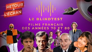 Retour à lÉcran Le Blind Test  Cinéma Français des Années 70 et 80 [upl. by Jolda682]