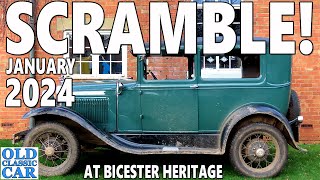 The BICESTER SCRAMBLE JANUARY 2024 car show [upl. by Anomor]