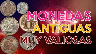 🌞Monedas Antiguas muy valiosas 🌌  Monedas de cobre plata y oro [upl. by Akimrehs791]