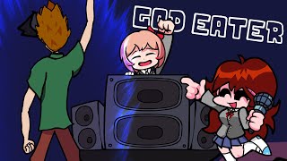 GOD EATER 2024MIX  Shaggy Vs GF ft Sayori DDLC Vs Shaggy  FNF Cover [upl. by Berard]