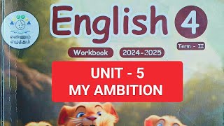 Ennum Ezhuthum Term 2 workbook 4th standard English Unit 5 answersEnnum Ezhuthum workbook answer [upl. by Amik]